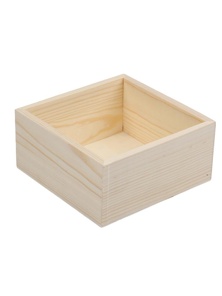 

1 Pcs Wooden Tray Set Storage Box Modern Home Decor Square Succulent Organizer Square Storage Box Home Accessories