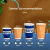 Sodolike Disposable Paper Cups with Lids