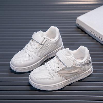Boys Shoes Spring and Autumn Mesh Surface Breathable Children's Shoes Boys Casual Shoes New Soft Soled Non-slip Boy Board Shoes