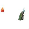 Festival Treasure Basin Peacock Figurine Art Craft Ornament Elegant Animal Sculpture Collection for