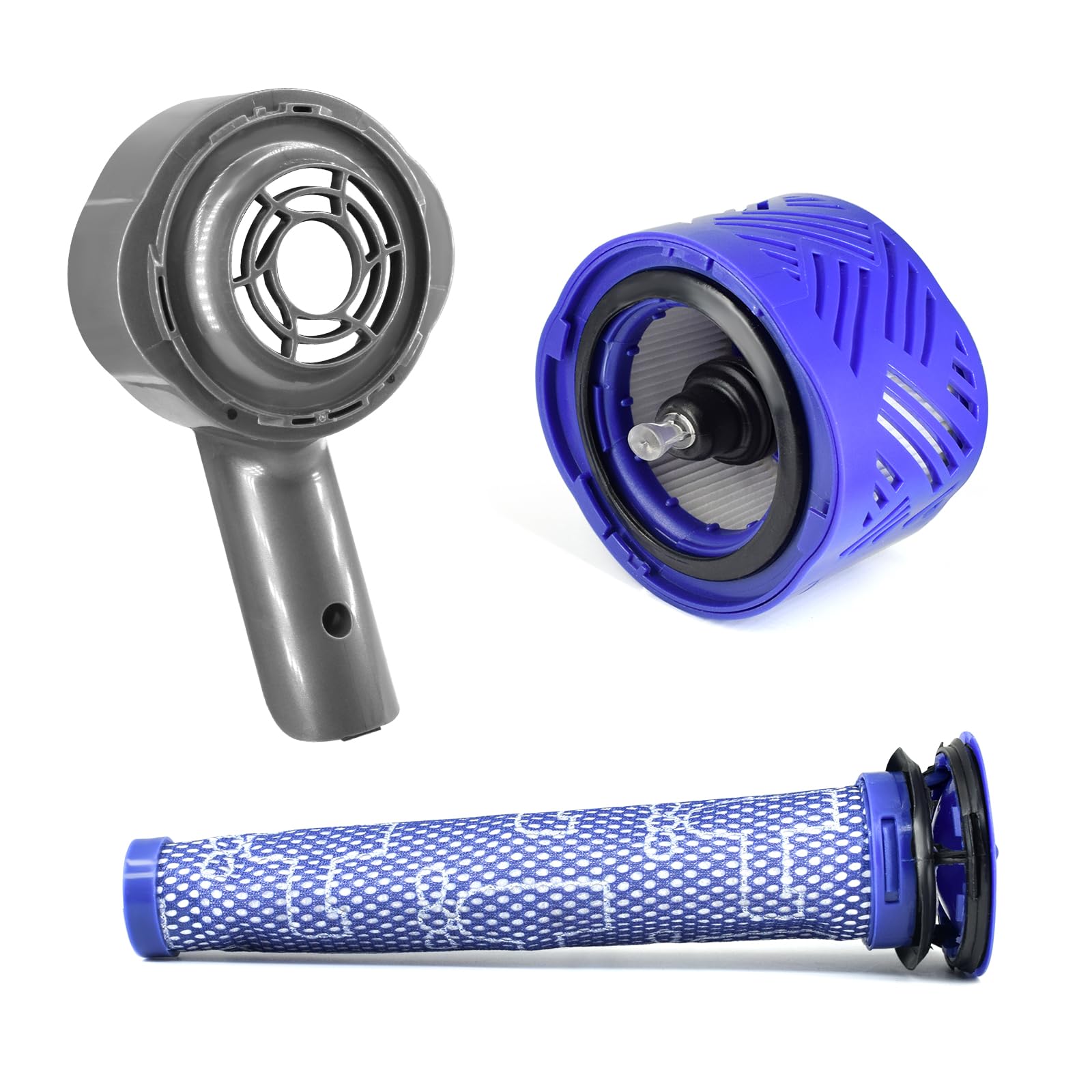 

Replacement Motor Rear Cover Front Rear Filter Element Kit for Dyson V6 DC58 DC59 DC61 DC62 DC74 Vacuum Cleaner Rear Cover Filter Element Rear Cover