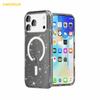 AMORUS For iPhone 17 Pro Magnetic Case Compatible with MagSafe Glitter Powder PC + TPU Phone Cover
