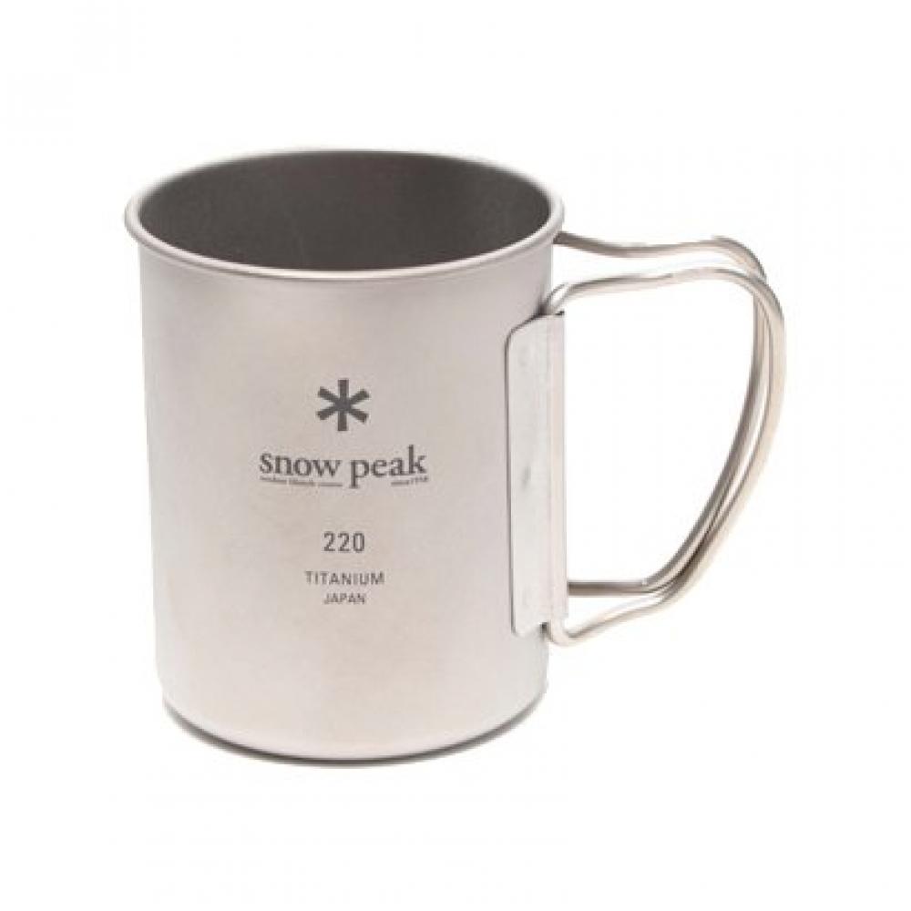        Snow Peak Titanium Single Hrnek 220 Mg 141 [venkovní hrnek]