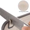 Titanium Cutting Board with Built-In Knife Sharpener Garlic Grater & Juice