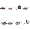 3-Piece Stainless Steel Frying Pan & Pot Cookware Set with Detachable Handles Modern Design Durable Gas Cooker Compatible