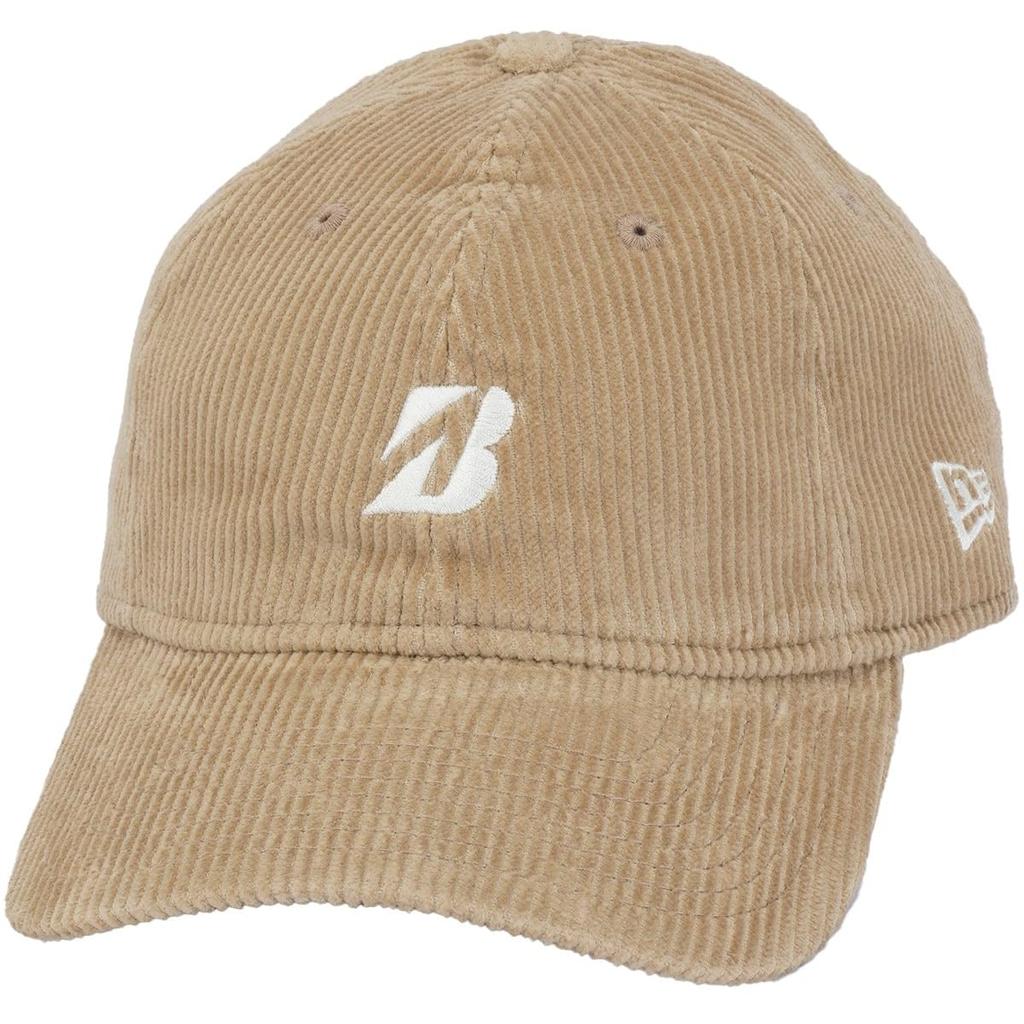 Bridgestone Golf Men's CP43NEBE BE Corduroy Cap (9TWENTY Style) in Collaboration with New Era