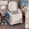 Portable Commode Chair for Adults: Ideal for Elderly, Pregnant Women, and Indoor Use