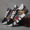 Men Shoes Spring 2026 Canvas Sneakers Casual Breathable Walking Flat Street Trend Sport Shoes Graffiti Non-slip Vulcanized Shoes