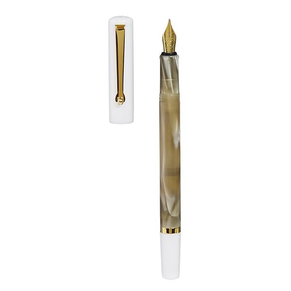 Mighty [store Limited] Fountain Pen Italian Beige X White