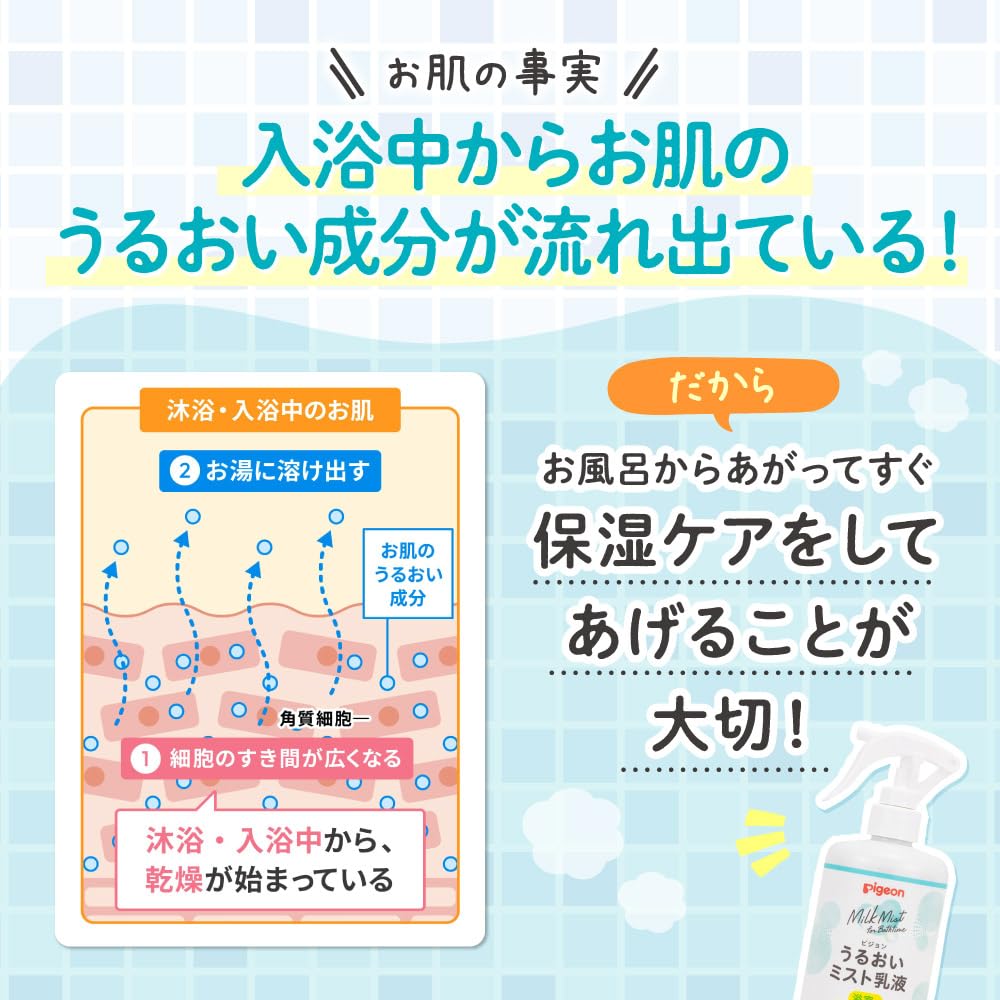 Pigeon Moisturizing Mist Emulsion 300ml