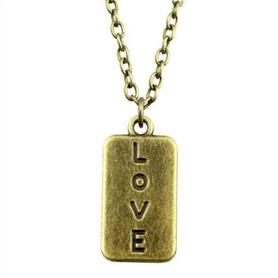 Necklace On The Neck 43cm Chain Best Friendship Encouragement Tags Tarot Kids' Jewelry Materials QN028