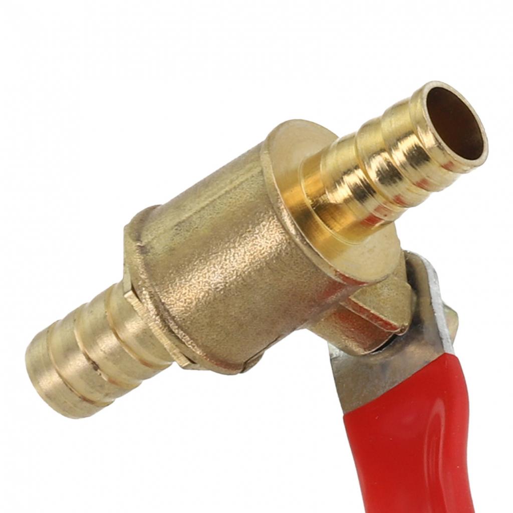 Brass Mm Type In Line Fuel Tap Valve Switch Lawn Mower