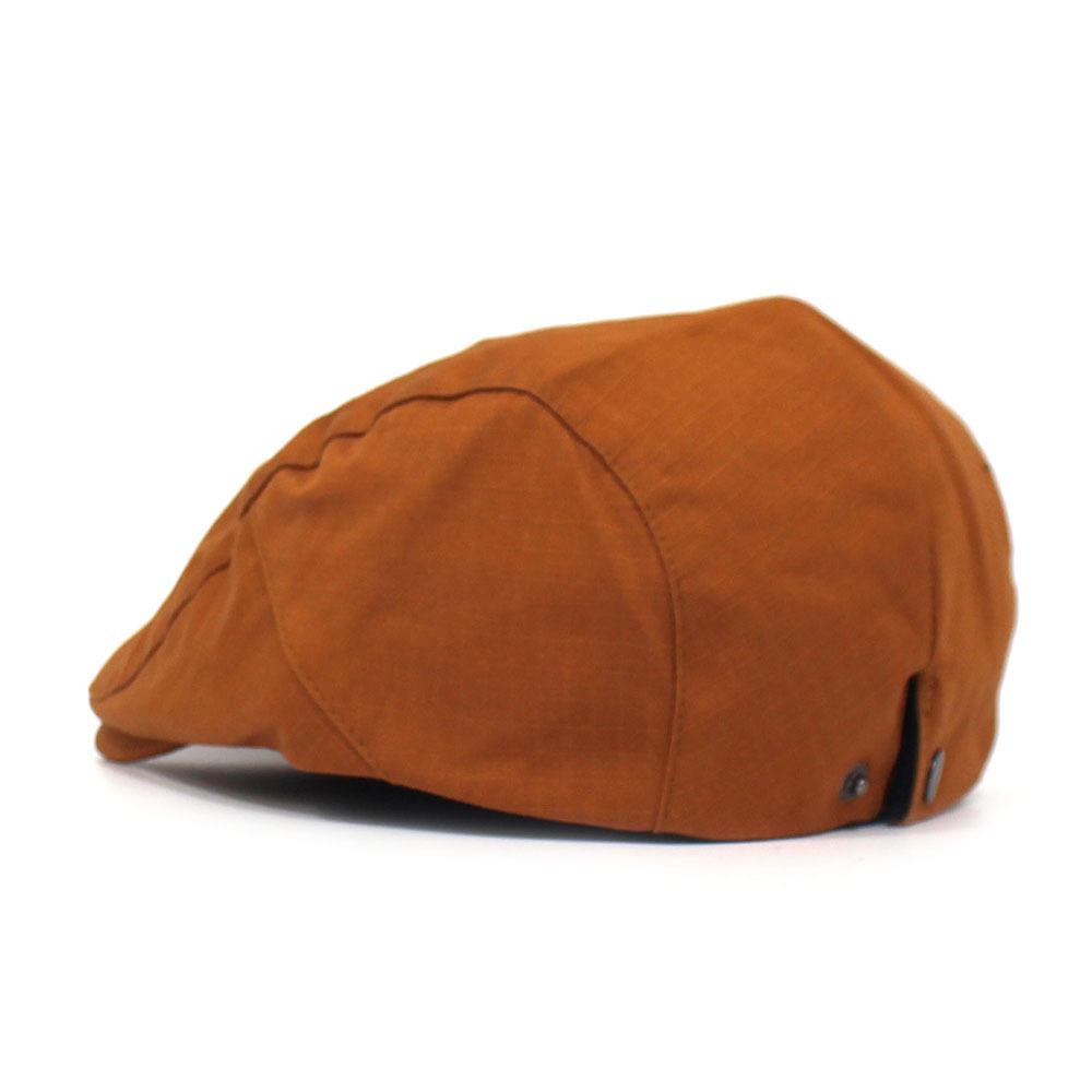 Solid-colour flat-brim cap Forward-facing cap Beret Cotton casual cap Casual cap for men and women