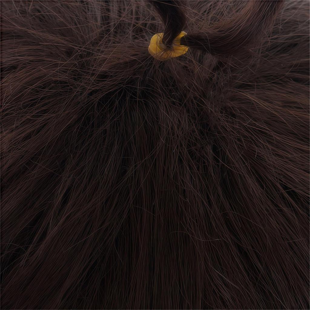 Genshin Impact Zhongli Wig with Mesh Net, Cosplay Accessory, Heat-Resistant Wig for Photoshoots, Events, Halloween, and More