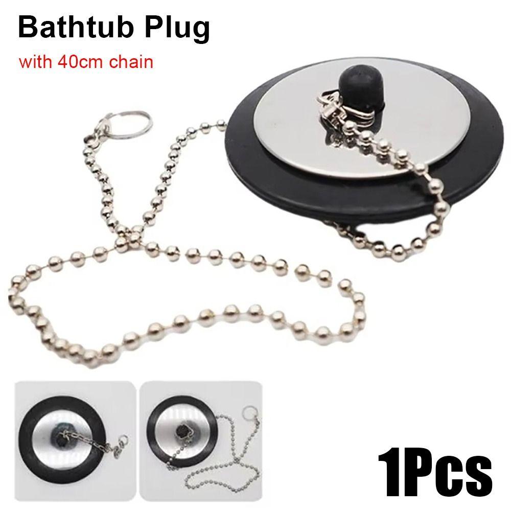 1Pcs Rubber Tub Stopper Universal Bathtub Plug New Bath Tub Drain  Bathtub Accessories