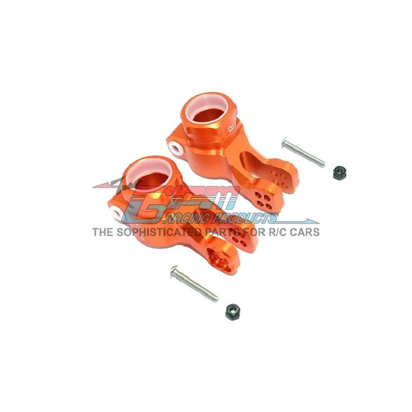 

GPM Metal Rear Steering Cup Hub Steering Knuckles AR330404 ARA330830 for ARRMA 1/7 Big Rock 1/8 Kraton Notorious Outcast EXB 6S помаранчевий