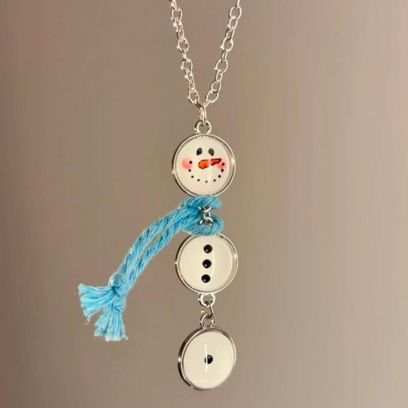 Summer Niche Handmade Color Dopamine Beaded Children's Fun Necklace Creative Cute Versatile Sweet Collarbone Chain