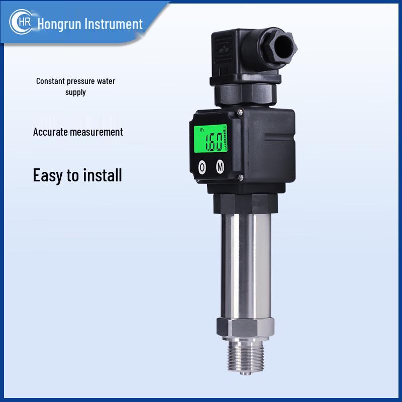 Hongrun Drucktransmitter 2-Draht 4-20mA Ausgang mit Display (CN-Version)