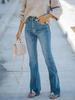 Retro Slim Fit Stretch Jeans for Women - European and American Style