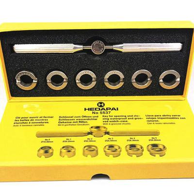 Back Case Opener Cover Remover Watch Repair Tool Kit for Rolex and Tudor, 5537