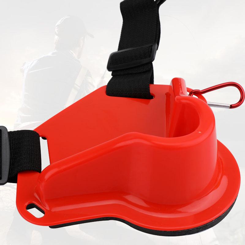 Fishing Rod Holder Waist Belt - Belly Support & Rod Tip Strength Device for Sea Fishing