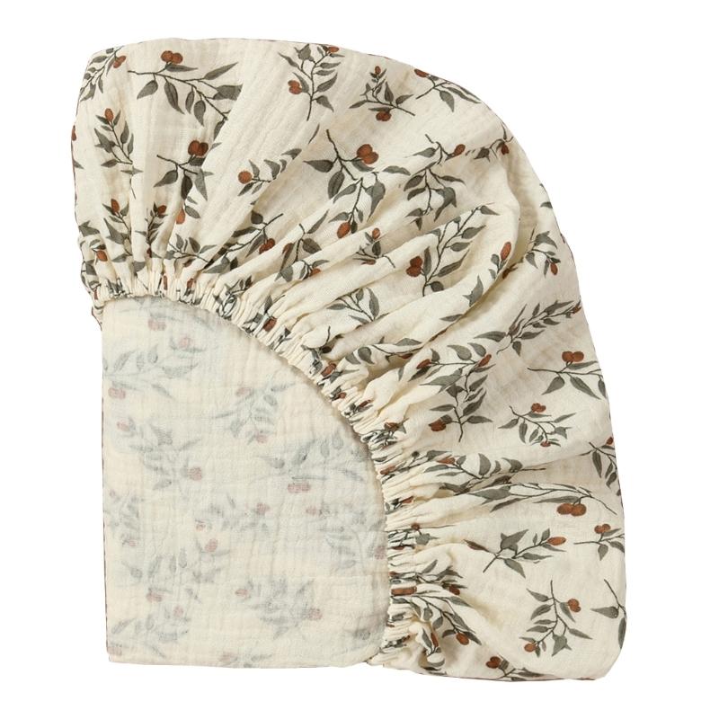 Breathable Baby Bassinet Sheets Removable Cradles Fitted Sheet Changing Mat Cover Protectors for Newborn Infant Cribs