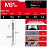 Spiral Tip Cobalt Machine Tap for Stainless Steel, M3-M16