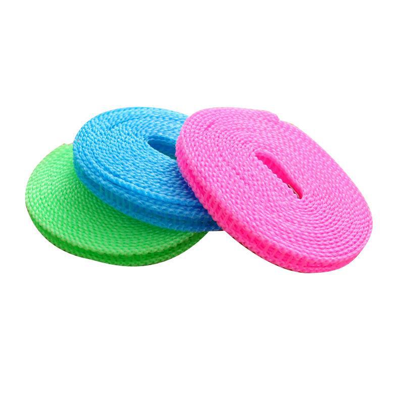 Windproof Non-Slip 5M Travel Clothesline for Hanging Clothes and Quilts