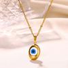 Devil's Eye Light Luxury Pendant Necklace for Women