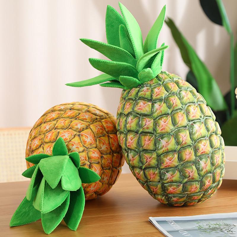 Simulation Fruit Plush Doll Pineapple Pineapple Throw Pillow Activity Gift Decoration Spoof Props Sofa Cushion Pillow