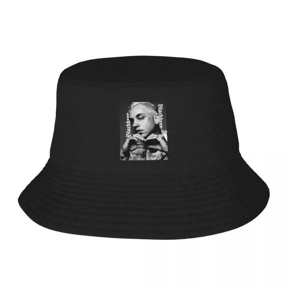 BlackBear Black White Bucket Hat Derby Hat New Hat Visor Hats Women Unisexs