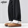 Женские свободные повседневные спортивные штаны MJ STYLE с флисовой подкладкой