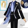 Game Zenless Zone Zero Hugo Vlad Cosplay Costume Wig Anime Full Set Uniform Dress Outfit School Uniform Prop