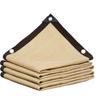 Beige Anti-Aging Dense Sunshade Net for Sunroom Roof Insulation