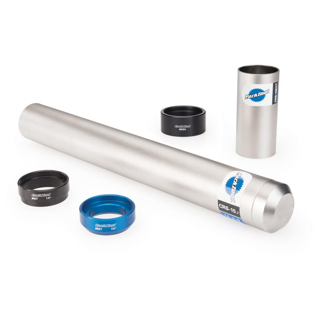 PARKTOOL Crown Race Setting Compatible Column Sizes System, (Lower) 1-1/4", 1.5" CRS-15.2