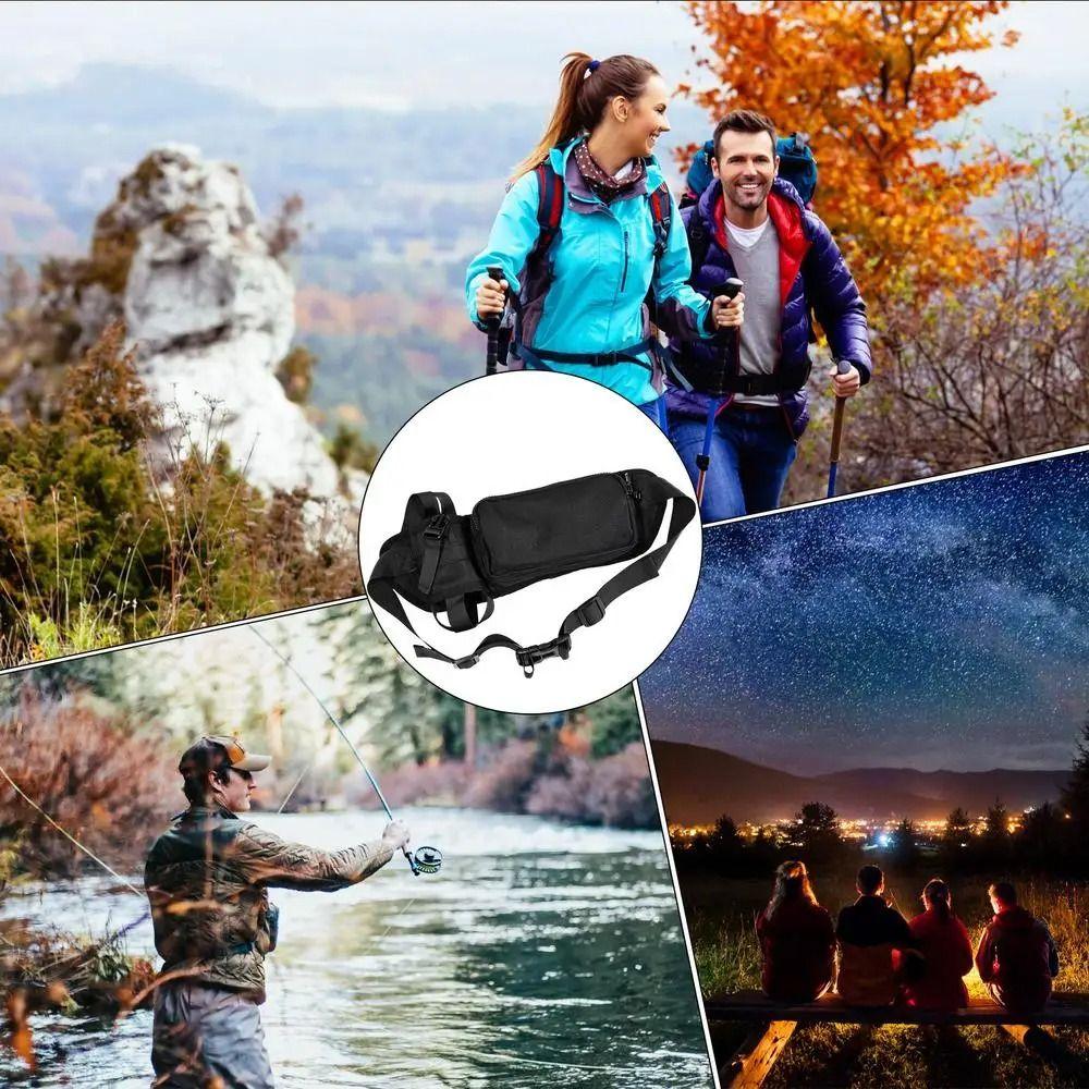 Large Capacity Running Belt Pack Oxford Cloth Running Crossbody Bags Cell Phone