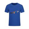 Pink Short Sleeve Custom Evolution Handball Comic Tee Shirt Men Crazy Plus Size His And Hers