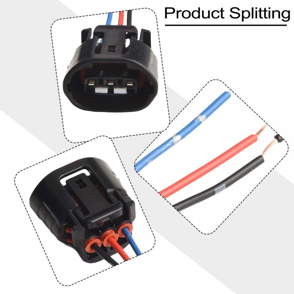 Alternator Harness Connector for Toyota For Suzuki Pigtail with 3 Wires