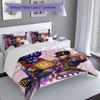 3pcs Custom Name JoJo's Bizarre Adventure Set,Includes 1 Duvet Cover and 2 Pillowcases,All-season Bedroom Decor