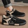 4647 Scarpe Casual da Uomo alla Moda Taglia Larga con Inserti in Camoscio - Calzature Sportive per Tutte le Stagioni
