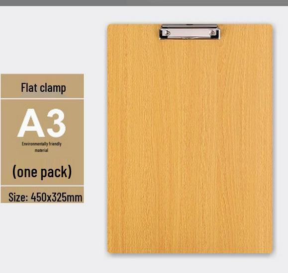 5 Wooden Clipboards Set: Includes 4 Clipboards with Pen Holders, 5 Writing Pads, and 16 File Boards for Restaurant Order Management
