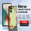 Fruit Art Images  Phone Case For Redmi Note 14 13 12 11 Pro Plus S 5G 14C A3 Soft Black Phone Cover