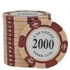 10pcs/lot Clay Las Vegas Poker Chips 14g Set Casino Coins 40mm Coin Poker Chips Entertainment Dollar Coins Card Game LasVegas
