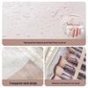 Partitioned High-Capacity Travel Makeup Bag, 1-Piece