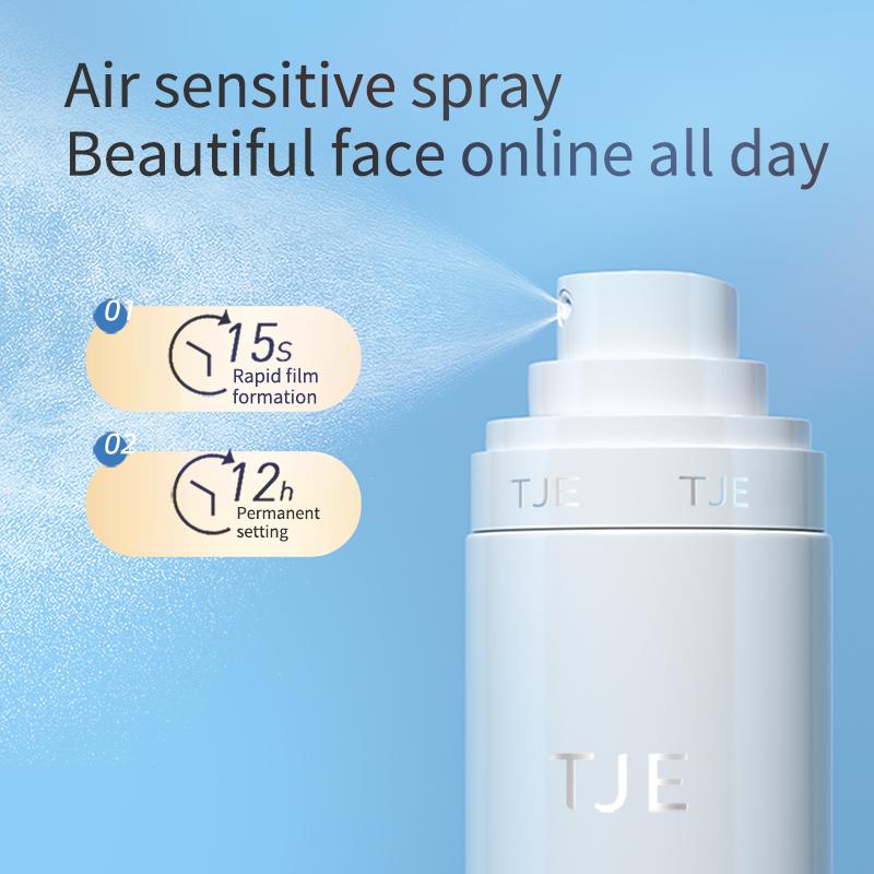 TJE SENSE OF WATER MOISTURIZING MAKE-UP 100ml lasting setting Oil control, waterproof, sweat proof and quick setting