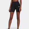 Adidas Solid Color Quick-Dry Tight Training Shorts Women Shorts Black HE9263