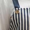 Denim Duo Stripe Apron (Waterproof Fabric)