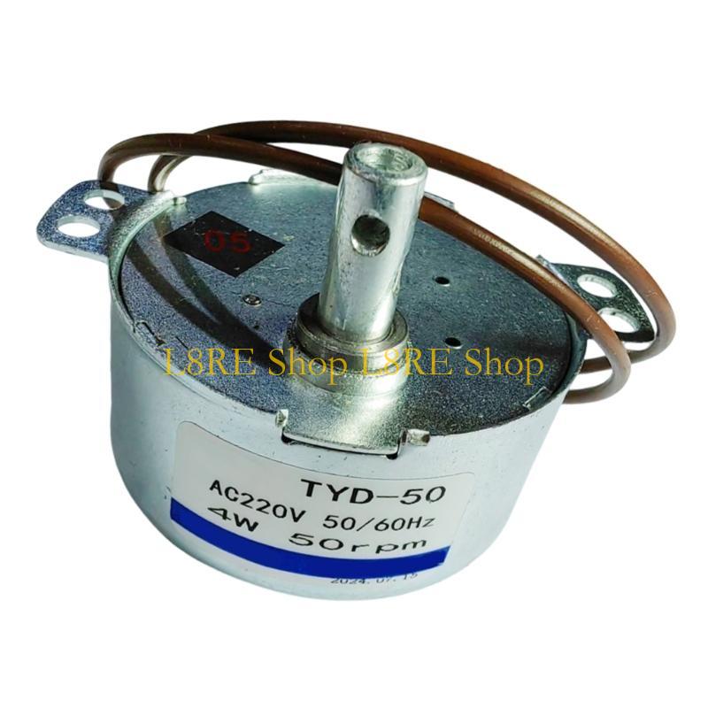 L8RE Für TYD50 220V-240V 50 U/min 4W 50/60Hz Wellendurchmesser Synchronmotor für Rotierendes Lichtkastenventilator Synchronmotor