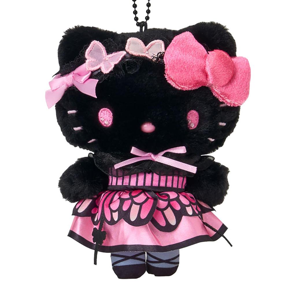 Sanrio Mascot Holder Hello Kitty Ages 6 and 072401 (Butterfly) Black, Up,