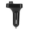 FM Transmitter Car Adapter Automatic Power Off Memory Colorful Ambient Light USB Charging Car Charger for Automobile X3S